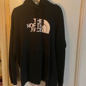 The North Face traditional black sweatshirt XXL